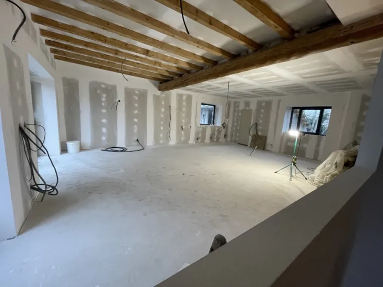 Réalisation de bandes a joints à Recharinge., Monistrol-sur-Loire, Clémenson Plâtrerie Peinture
