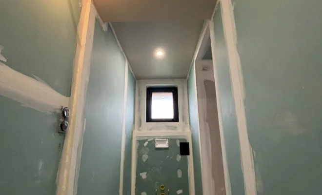 Rénovation plâtrerie et peinture d'une maisonnette à Monistrol, Monistrol-sur-Loire, Clémenson Plâtrerie Peinture