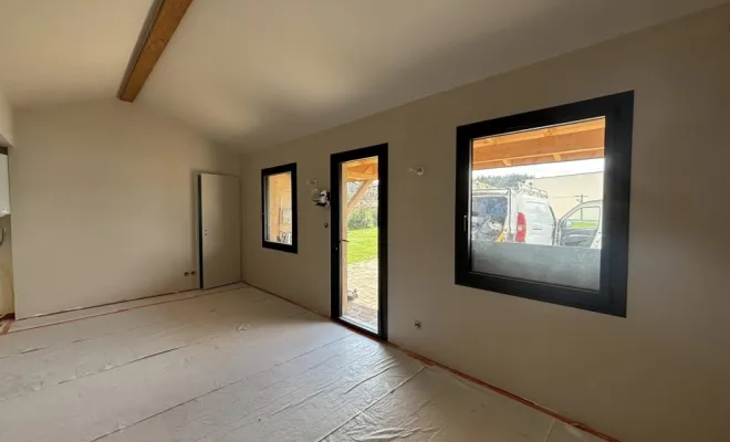 Rénovation plâtrerie et peinture d'une maisonnette à Monistrol, Monistrol-sur-Loire, Clémenson Plâtrerie Peinture