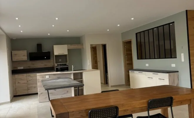 Rénovation complète d'isolation à peinture d'un appartement à La Chapelle-d'Aurec, Monistrol-sur-Loire, Clémenson Plâtrerie Peinture