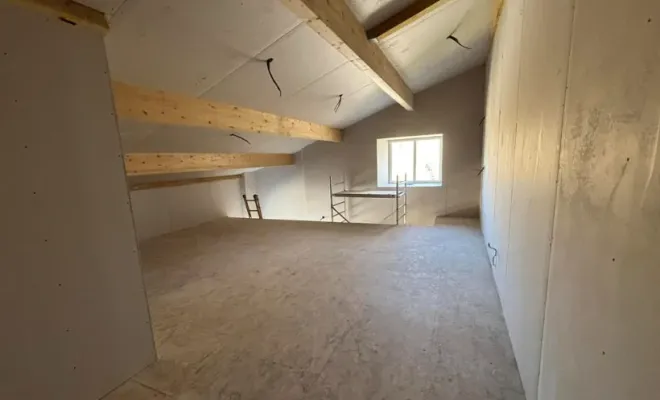 Pose de placo à Saint-Maurice-de-Lignon, Monistrol-sur-Loire, Clémenson Plâtrerie Peinture